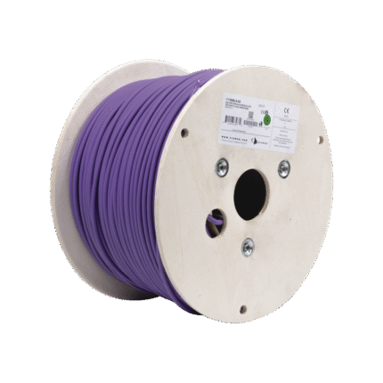 Cable Siemon Blindado, F/UTP, Categoria 6A, LSZH, Violeta, Carrete por 305 metros