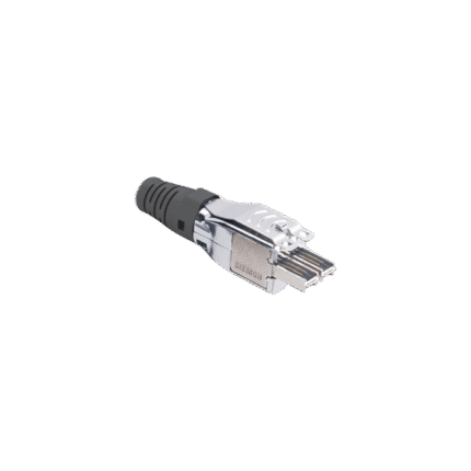 Conector Plug Siemon Blindado, Categoría 7A, Línea TERA