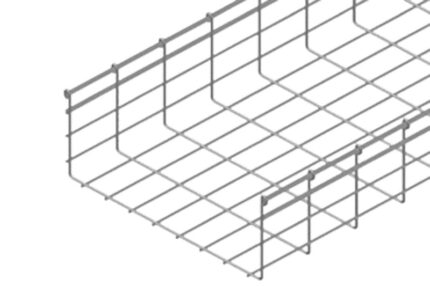 BANDEJA MALLA BIMETALICA  USO INTERIOR / EXTERIOR  40X116 MM TRAMO DE 3 METROS